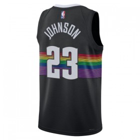 Maillot Homme Denver Nuggets Cameron Johnson 2025-26 Nike City Edition Noir Swingman